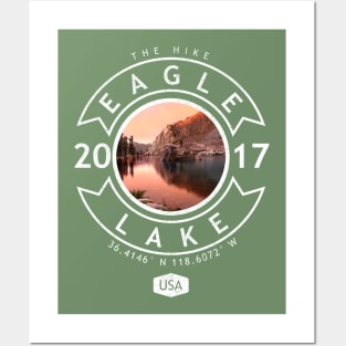Eagle Lake Hike Posters and Art